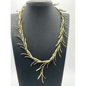 Michael Michaud Stunning Rosemary Herb Necklace